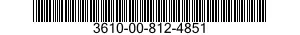 3610-00-812-4851  3610008124851 008124851