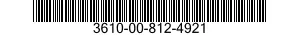 3610-00-812-4921  3610008124921 008124921