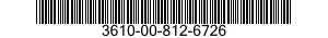 3610-00-812-6726  3610008126726 008126726