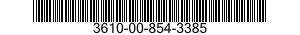 3610-00-854-3385  3610008543385 008543385
