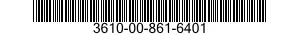 3610-00-861-6401  3610008616401 008616401