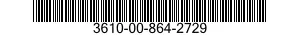 3610-00-864-2729  3610008642729 008642729