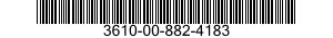 3610-00-882-4183  3610008824183 008824183
