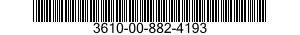 3610-00-882-4193  3610008824193 008824193