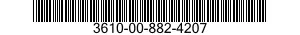 3610-00-882-4207  3610008824207 008824207
