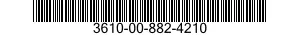3610-00-882-4210  3610008824210 008824210