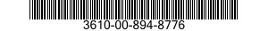 3610-00-894-8776  3610008948776 008948776