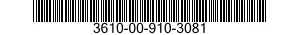 3610-00-910-3081  3610009103081 009103081
