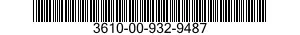 3610-00-932-9487  3610009329487 009329487