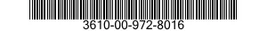 3610-00-972-8016  3610009728016 009728016