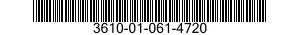 3610-01-061-4720  3610010614720 010614720