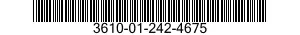 3610-01-242-4675 SLUG,TYPESETTING,SPACING MATERIAL 3610012424675 012424675