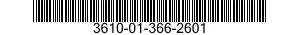 3610-01-366-2601 ROLLER,TAKE UP ASSEMBLY 3610013662601 013662601