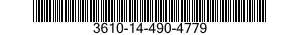 3610-14-490-4779  3610144904779 144904779