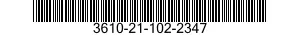 3610-21-102-2347  3610211022347 211022347