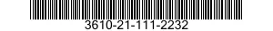 3610-21-111-2232  3610211112232 211112232