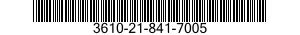 3610-21-841-7005  3610218417005 218417005