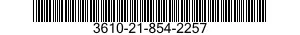 3610-21-854-2257  3610218542257 218542257