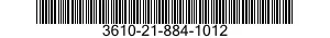 3610-21-884-1012  3610218841012 218841012