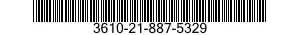 3610-21-887-5329 PRINTING PRESS,OFFSET 3610218875329 218875329