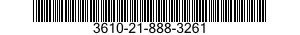 3610-21-888-3261  3610218883261 218883261