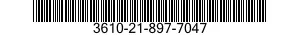 3610-21-897-7047  3610218977047 218977047