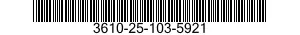 3610-25-103-5921 DUPLICATING MACHINE,SPIRIT PROCESS 3610251035921 251035921