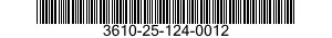 3610-25-124-0012 COPYING MACHINE,DIRECT ELECTROSTATIC PROCESS 3610251240012 251240012