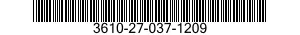 3610-27-037-1209 CARTRIDGE,TONER 3610270371209 270371209
