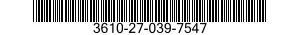 3610-27-039-7547 PHOTOCOPYING MACHINE 3610270397547 270397547