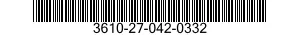 3610-27-042-0332 PHOTOCOPYING MACHINE 3610270420332 270420332