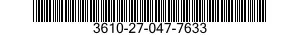 3610-27-047-7633 DEVELOPING UNIT 3610270477633 270477633