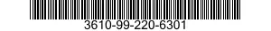 3610-99-220-6301  3610992206301 992206301