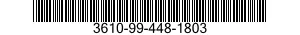 3610-99-448-1803  3610994481803 994481803