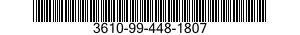 3610-99-448-1807  3610994481807 994481807