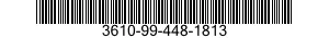 3610-99-448-1813  3610994481813 994481813