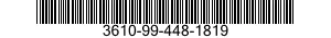 3610-99-448-1819  3610994481819 994481819