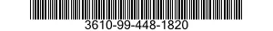 3610-99-448-1820  3610994481820 994481820