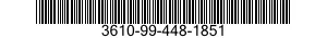 3610-99-448-1851  3610994481851 994481851