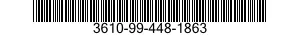 3610-99-448-1863  3610994481863 994481863