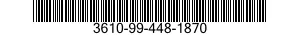 3610-99-448-1870  3610994481870 994481870