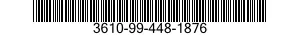 3610-99-448-1876  3610994481876 994481876