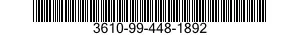 3610-99-448-1892  3610994481892 994481892