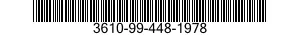 3610-99-448-1978  3610994481978 994481978