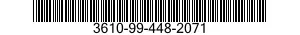 3610-99-448-2071  3610994482071 994482071
