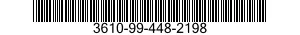 3610-99-448-2198  3610994482198 994482198