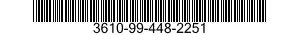 3610-99-448-2251  3610994482251 994482251