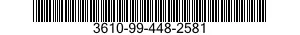 3610-99-448-2581  3610994482581 994482581