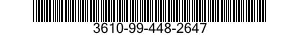 3610-99-448-2647  3610994482647 994482647