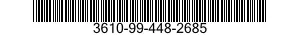 3610-99-448-2685  3610994482685 994482685